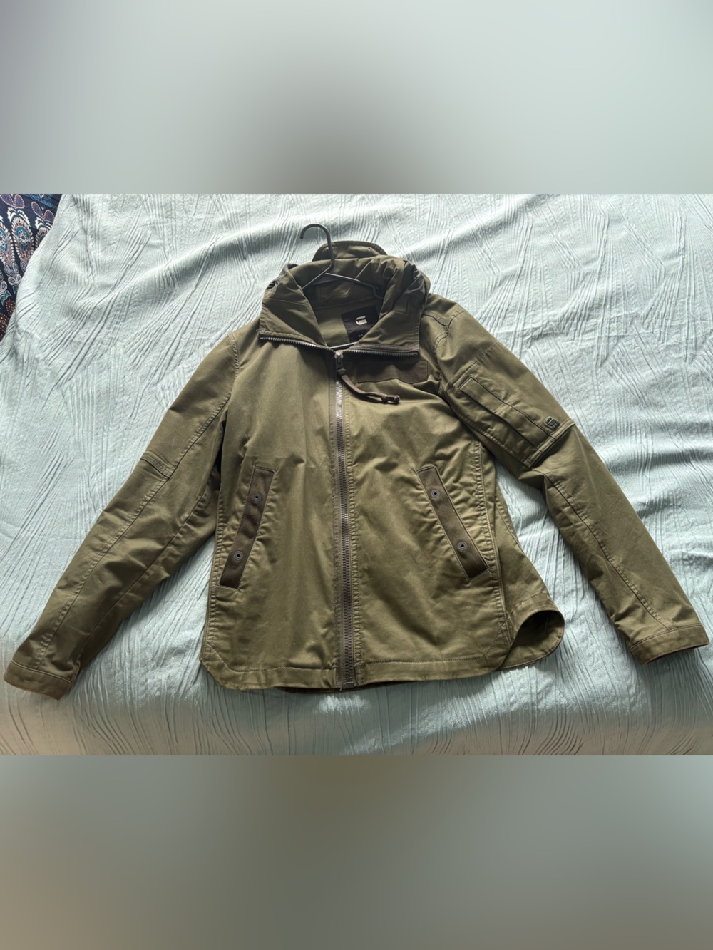 G-Star Women's Hooded Utility Jacket in Olive